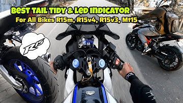 Yamaha r15m tail tidy & led Indicator installation | @hypersam01