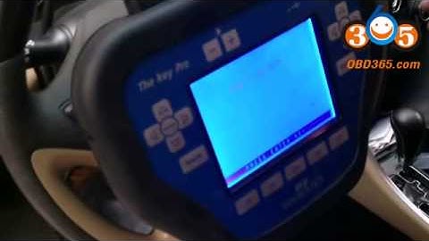 Hyundai sonata 2011 Smart key programming with Key Pro M8