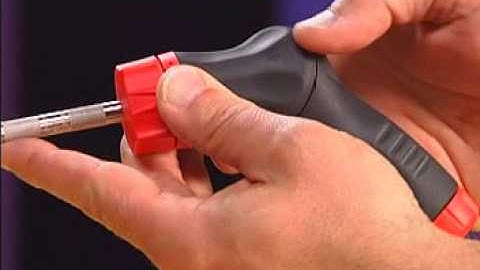 Snap-on Multi-position Ratcheting Screwdriver