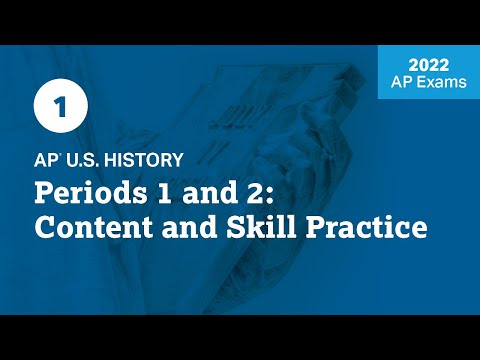 1 | Periods 1 and 2: Content and Skill Practice | Live Review | AP U.S. History