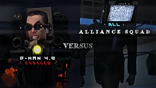 G-man 4.0 Vs Alliance squad