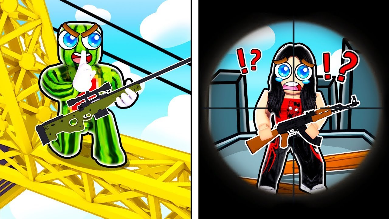 КАВУН СТАВ СУПЕР СНАЙПЕРОМ У РОБЛОКСІ