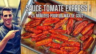 Sauce Tomate Maison Express Le Goût Concentré En 25 Minutes
