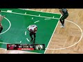Jimmy Butler in serious pain after he gets hit by Marcus Smart..