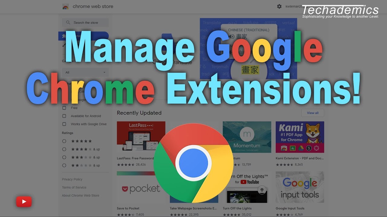 how to add extension in google chrome mobile