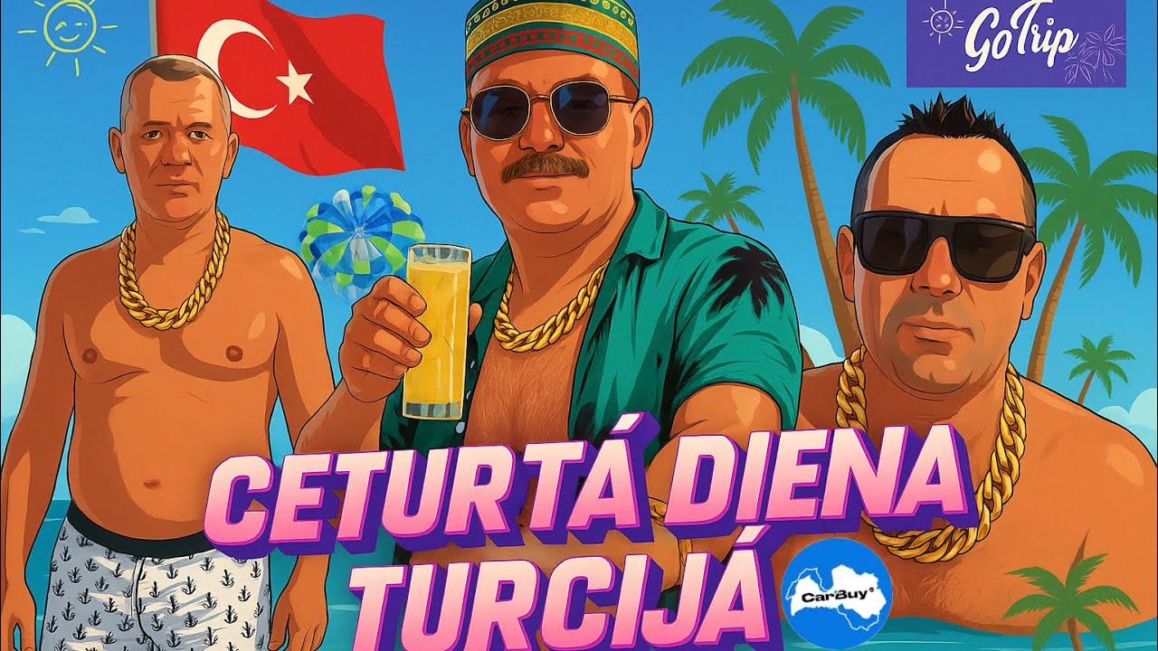 🇹🇷CETURTĀ DIENA🇹🇷LIDOJAM AR PARASAILING