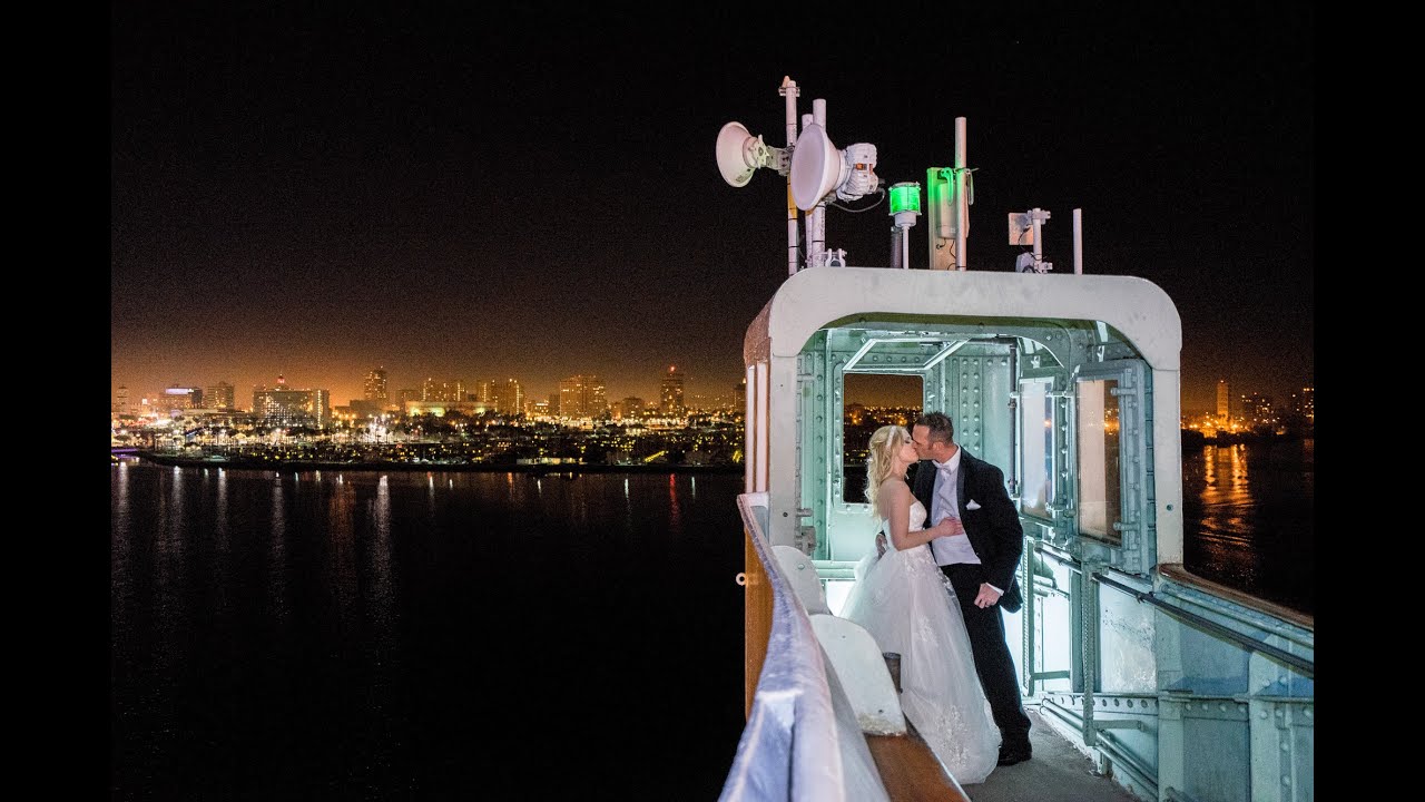 Shooting A Real Wedding Part 3 Night Time Shoot W Off Camera Flash Led Lighting At The Queen Mary Youtube