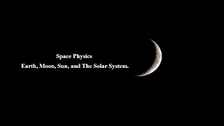 1. The Earth and the Solar System