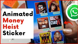 Money Heist Sticker for WhatsApp | No Third Party App Needed screenshot 3