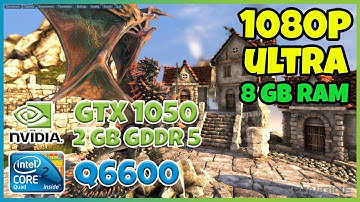 GTX 1050 2gb Benchmark test on Heavens Benchmark | Core 2 Quad Q6600 | 1080p | Extreme