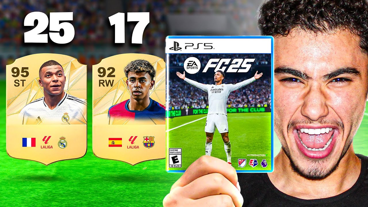 أعلى لاعب ريتنج من كل سن في FC25