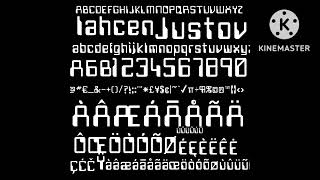 I FINALLY I GOT JUSTOV FONT screenshot 5