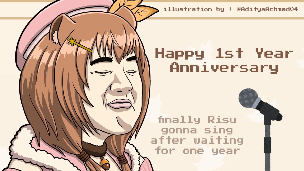 【hololiveID】1ST YEAR ANNIVERSARY SINGING TIME !!! 【Ayunda Risu】