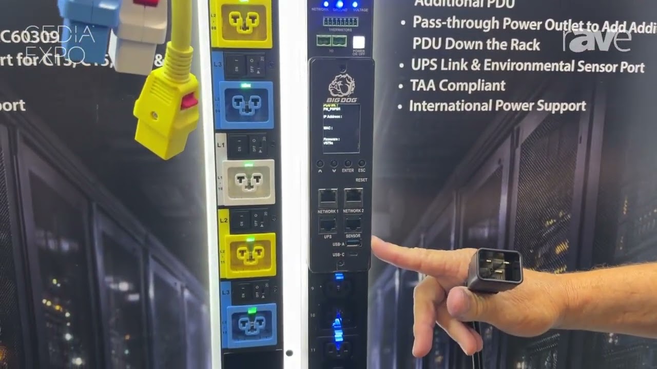 CEDIA Expo 2026: Ethereal Displays Single Phase 20A and Three Phase 100A Rack Units