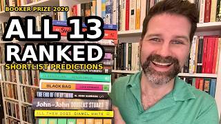 Booker Prize 2026 Longlist Ranking & Shortlist Predictions