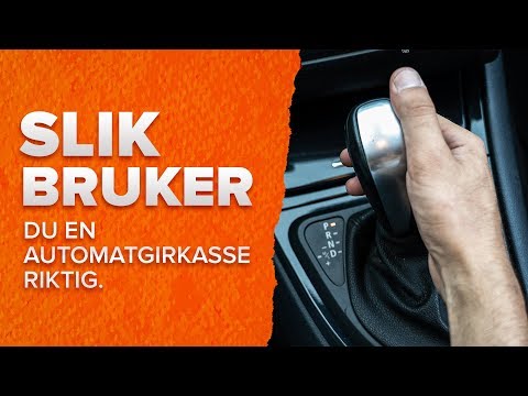 6 tips for å holde automatgiret i perfekt stand | AUTODOC