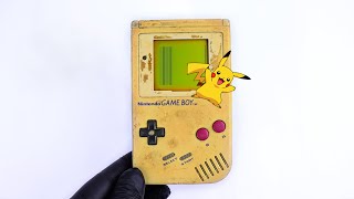 видео: Оригинальная старая Nintendo 1989 года ГРЯЗНАЯ реставрация GameBoy! картинка: Оригинальная старая Nintendo 1989 года ГРЯЗНАЯ реставрация GameBoy!