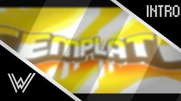 | Panzoid | 2D Orange Intro Template | By Wizxrd. | New style lol