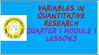 Variables in Quantitative Research (Q1M1L3)