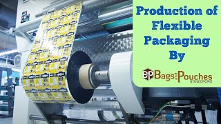 Production of Flexible Packaging, Stand Up Pouches, Coffee Bags, Flat bottom Bag by Bags and Pouches