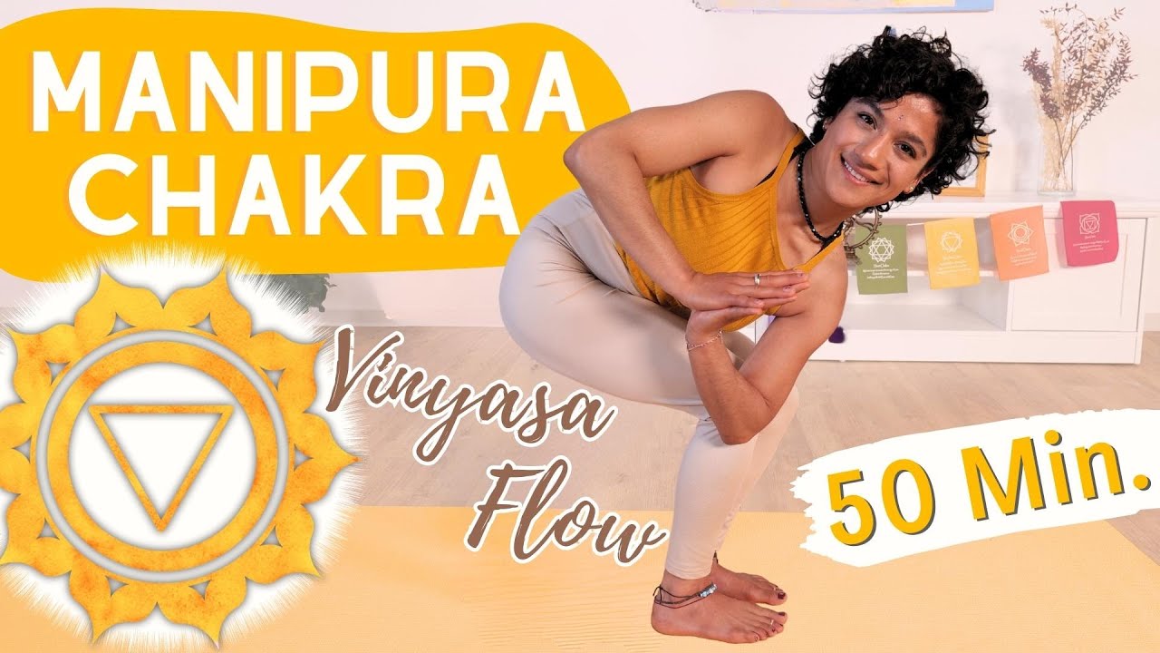 Manipura Chakra Flow mit Sonya | Vinyasa Yoga für mehr Lebensenergie & Mut | 50 Minuten | Yoga Vidya
