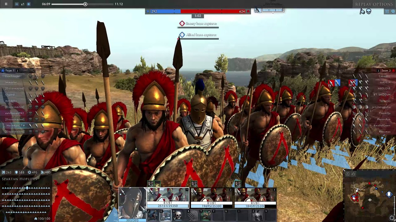 Earning my "Scourge Title" Spartan Last Stand ( Total War Arena )