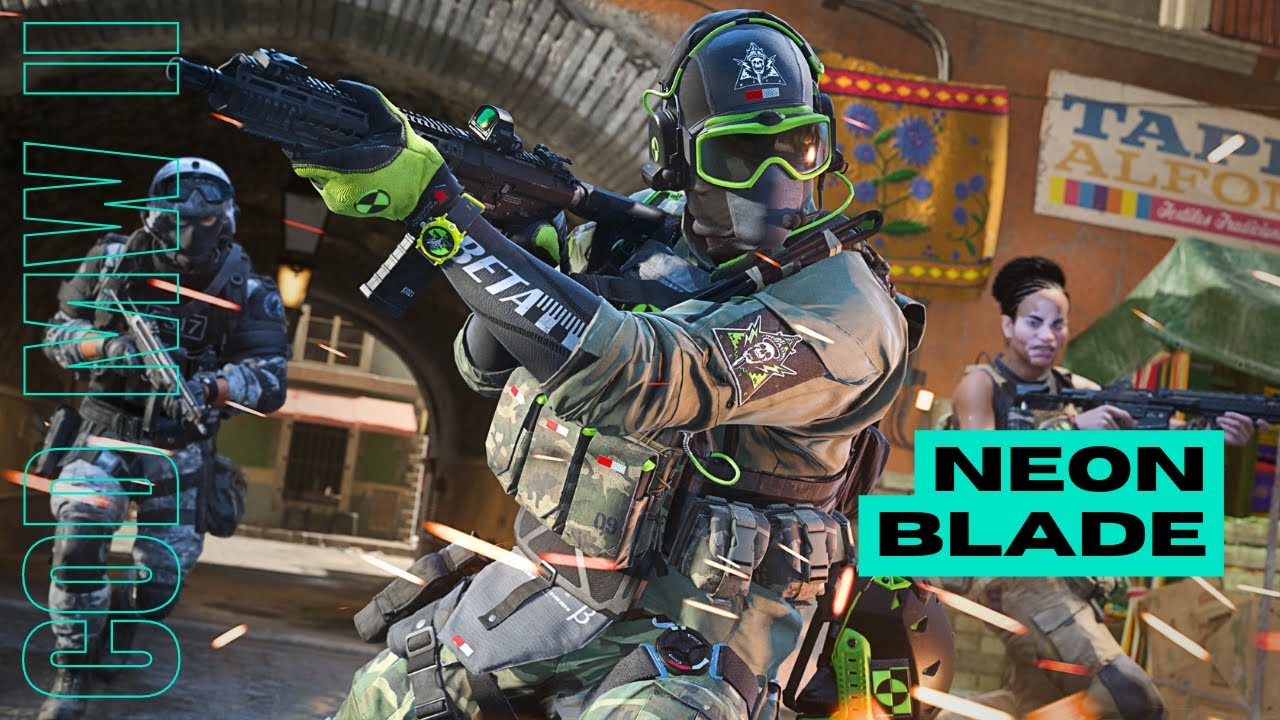 NEON BLADE 🌈🗡️ ( COD MW II Montage ) - YouTube
