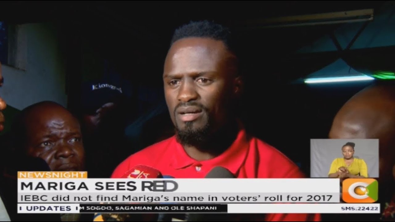 citizen tv live stream kenya IEBC disqualifies Macdonald Mariga from Kibra race