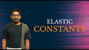 Elastic Constants  | Strength of Materials GATE 2021-2022 | Mechanical Engineering