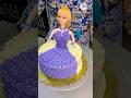 Less cream doll cake for birt.ay girl doll cake design 2024 trending cake design