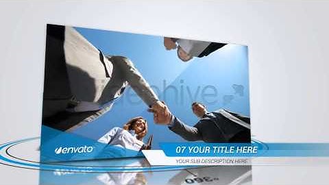 Simple & Clean Corporate Slideshow - After Effects Template