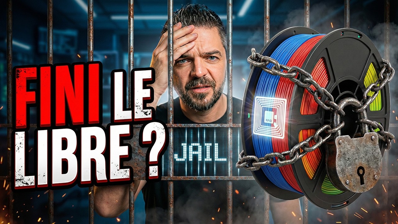ARRETEZ TOUT : Bambu Lab verrouille ses machines ? [Le Drama]