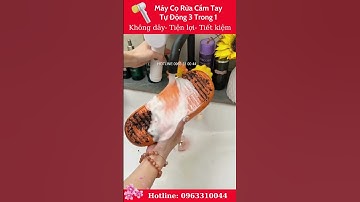 Máy Cọ Rửa Cầm Tay Tự Động 3 Trong 1, Làm Thay Việc Nhà Cho Bạn