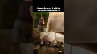 Robert Downey Jr Did His Own Stunts For the House Explosion Scene In Iron Man 3