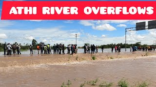 Flooded Athi river Joska/kamulu😱😱