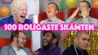 100 ROLIGASTE SKÄMTEN – BEST OF DEN SOM SKRATTAR FÖRLORAR