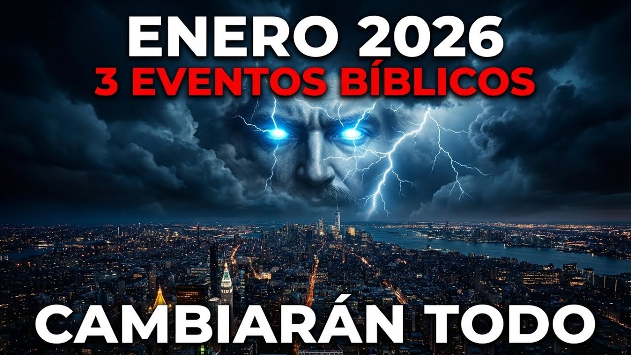 ENERO 2026: EL MES PROFÉTICO QUE LO CAMBIA TODO | ALEJANDRO BULLÓN Y 3 EVENTOS BÍBLICOS