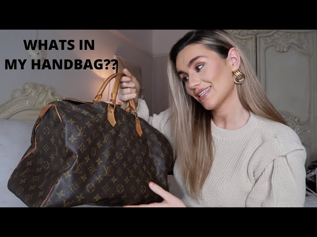 WHAT'S IN MY BAG? 🤔 WHAT'S IN MY LOUIS VUITTON BAG