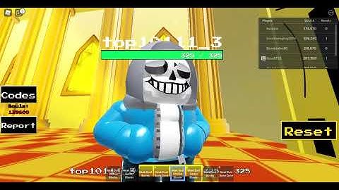 Showcase Ultimate Sans Battles All Characters Part 1