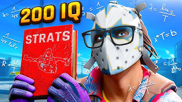 I DESTROYED FACEIT LVL 10 PLAYERS WITH 200IQ STRATS...