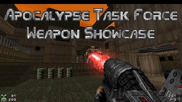 Apocalypse Task Force GZDoom Mod Weapons Showcase for Doom
