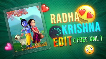 Radha Krishna Edit | Alight Motin Free Preset ( Free )