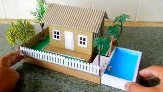 Mini Cardboard House For Kids #112 | Easy Crafts Project screenshot 5