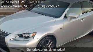 2015 Lexus IS 250 Base AWD 4dr Sedan for sale in Winston Sal