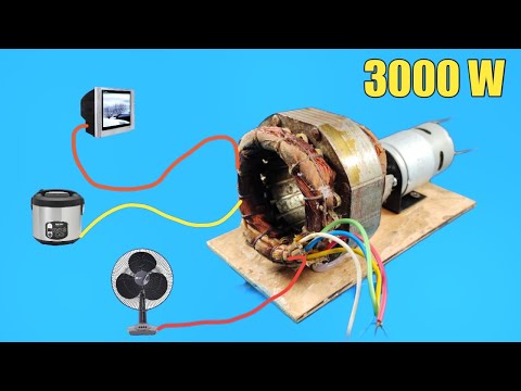 Can you turn a ceiling fan into a generator || Can a ceiling fan motor generate electricity