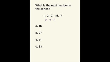 Find The Next Number In The Sequence | Math Problem