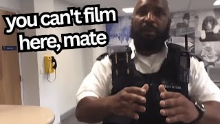 UK Cop LOSES IT And Puts Hands On Auditor For Simply Filming!