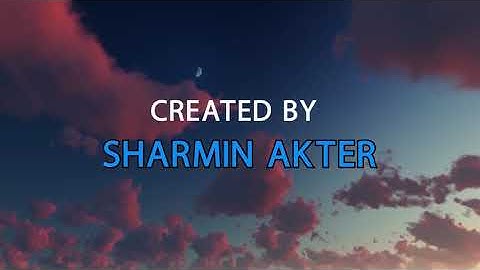 Lumion Music Video | Created by Sharmin Akter | MS Animation Studio Present