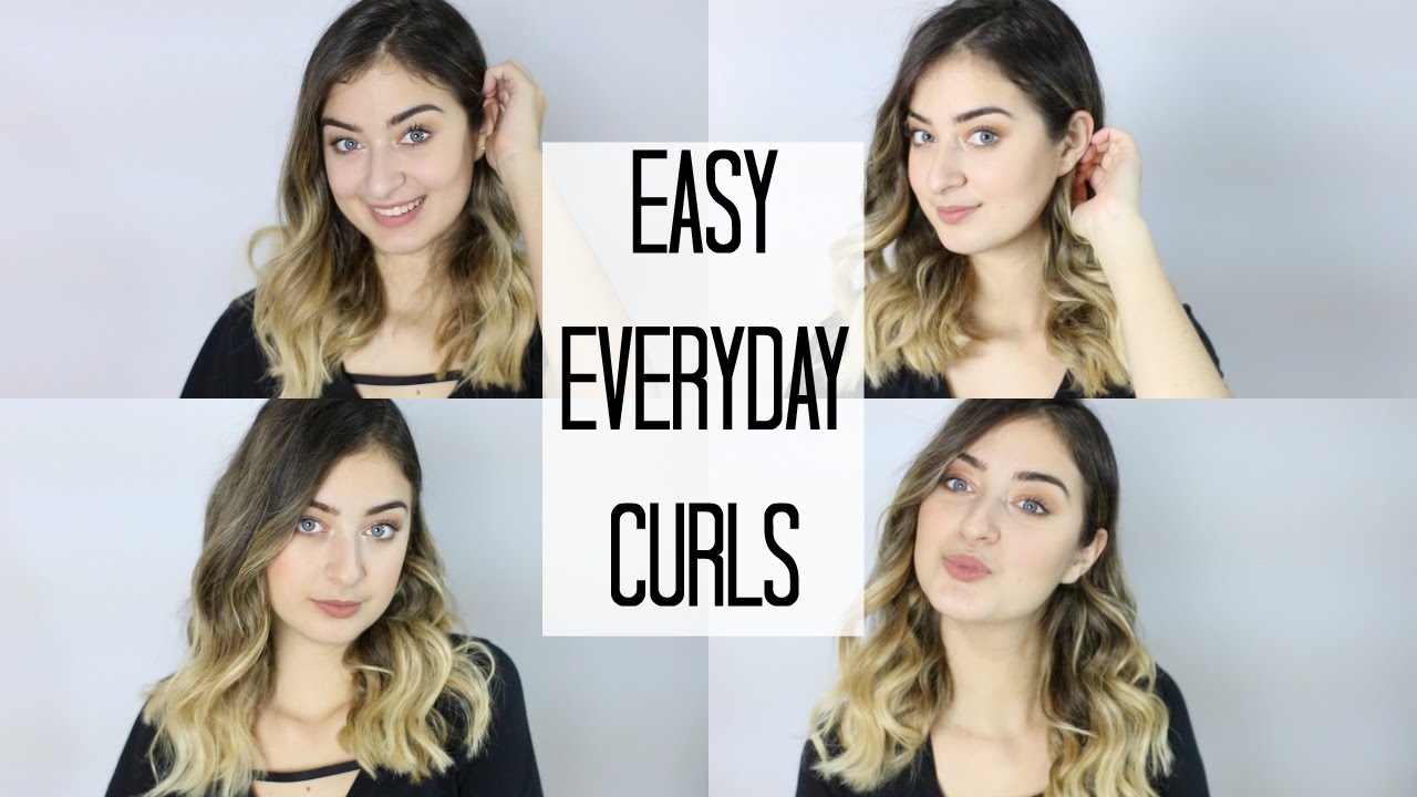 Soft Curls Hair Tutorial || Quick and Effortless Hair Tutorial