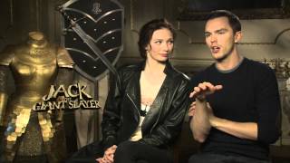 Nicholas Hoult & Eleanor Tomlinson Exclusive Interview - Jack the Giant Slayer